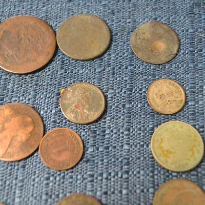 LOT 403. VARIETY OF COINS