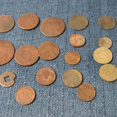 LOT 403. VARIETY OF COINS