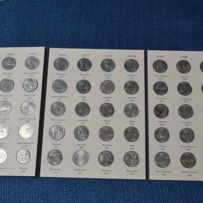 LOT 412. COMMEMORATIVE US QUARTER SET