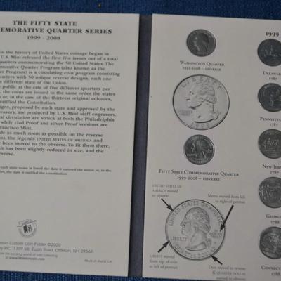 LOT 412. COMMEMORATIVE US QUARTER SET