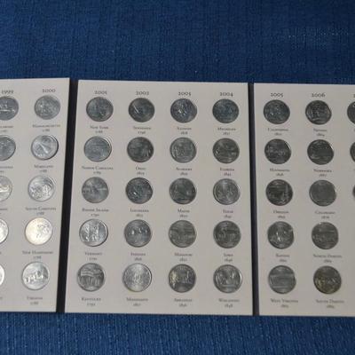 LOT 412. COMMEMORATIVE US QUARTER SET