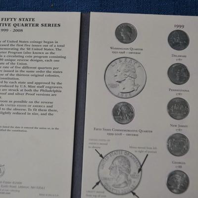 LOT 412. COMMEMORATIVE US QUARTER SET