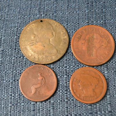 LOT 407. VARIETY OF COINS