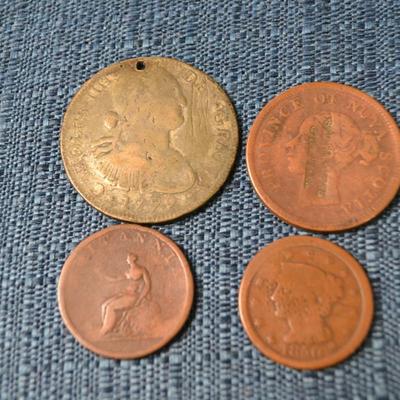 LOT 407. VARIETY OF COINS