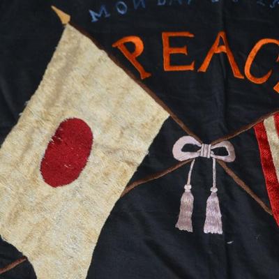 LOT 414 ANTIQUE EMBROIDERED PILLOW CASE
