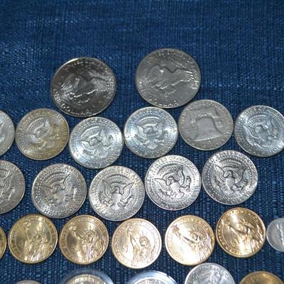 LOT 415. VARIETY OF US COINS