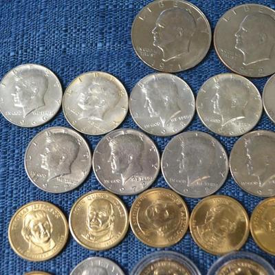 LOT 415. VARIETY OF US COINS