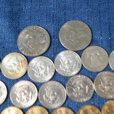 LOT 415. VARIETY OF US COINS