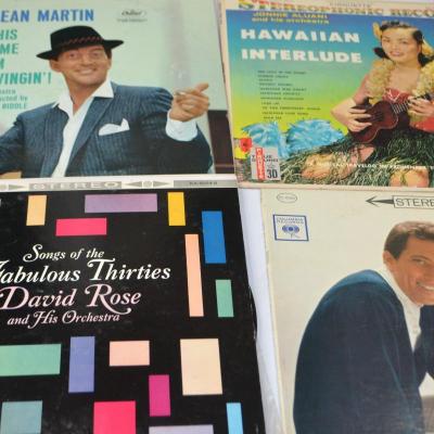 LOT 421.  LOT OF TEN ALBUMS/VARIETY OF MUSIC