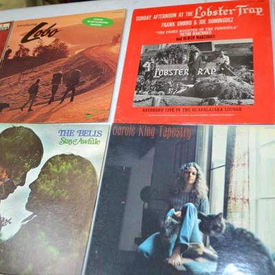 LOT 422. LOT OF TEN ALBUMS/VARIETY OF MUSIC