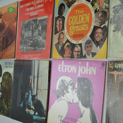 LOT 422. LOT OF TEN ALBUMS/VARIETY OF MUSIC