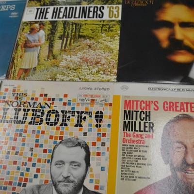 LOT 423. LOT OF TEN ALBUMS/VARIETY OF MUSIC