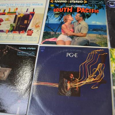 LOT 424. LOT OF TEN ALBUMS/VARIETY OF MUSIC