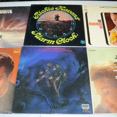 LOT 425. LOT OF TEN ALBUMS/VARIETY OF MUSIC