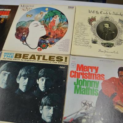 LOT 428. LOT OF TEN ALBUMS/VARIETY OF MUSIC
