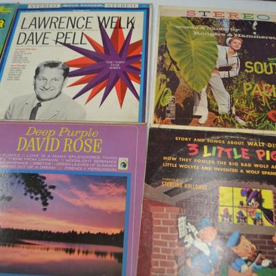 LOT 430. LOT OF TEN ALBUMS/VARIETY OF MUSIC
