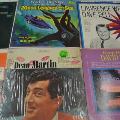 LOT 430. LOT OF TEN ALBUMS/VARIETY OF MUSIC