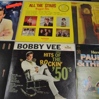 LOT 433. LOT OF TEN ALBUMS/VARIETY OF MUSIC
