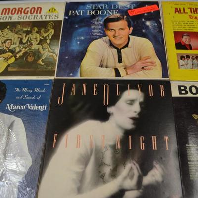 LOT 433. LOT OF TEN ALBUMS/VARIETY OF MUSIC