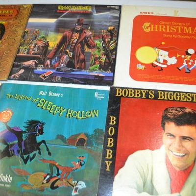 LOT 434. LOT OF TEN ALBUMS/VARIETY OF MUSIC