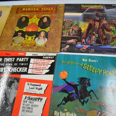 LOT 434. LOT OF TEN ALBUMS/VARIETY OF MUSIC