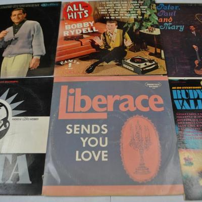 LOT 435. LOT OF TEN ALBUMS/VARIETY OF MUSIC