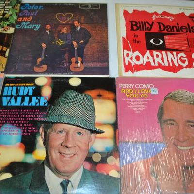 LOT 435. LOT OF TEN ALBUMS/VARIETY OF MUSIC