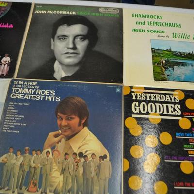 LOT 436. LOT OF TEN ALBUMS/VARIETY OF MUSIC