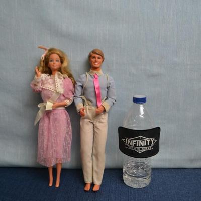 LOT 442. VINTAGE KEN AND BARBIE