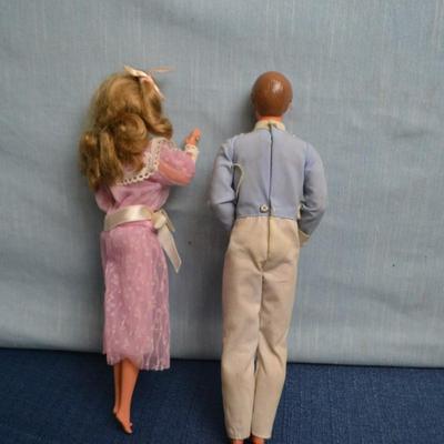LOT 442. VINTAGE KEN AND BARBIE