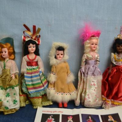 LOT 449 VINTAGE DOLLS