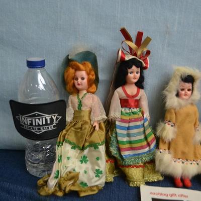 LOT 449 VINTAGE DOLLS