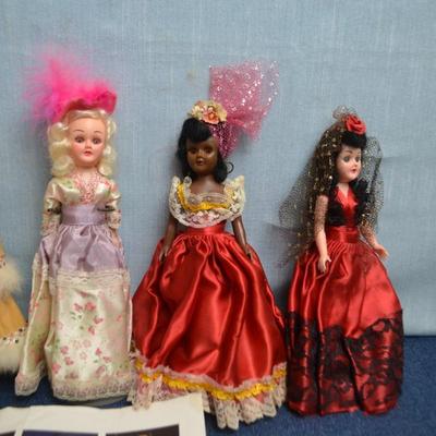LOT 449 VINTAGE DOLLS