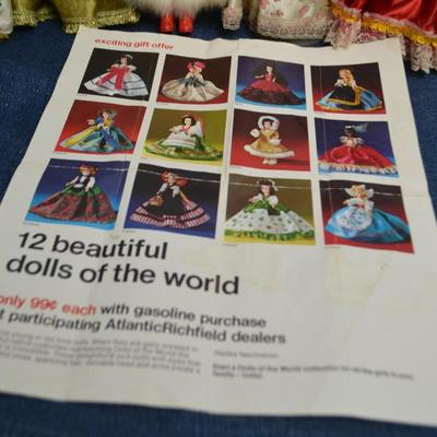 LOT 449 VINTAGE DOLLS