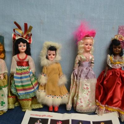 LOT 449 VINTAGE DOLLS