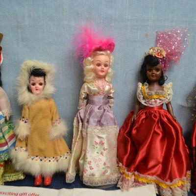 LOT 449 VINTAGE DOLLS