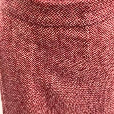 Lot 501 Vintage Wrap-Around Red Tweed Wool Skirt