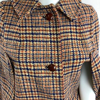 Lot 503 Vintage Classic Pendleton Wool Pencil Skirt & Matching Cape-let