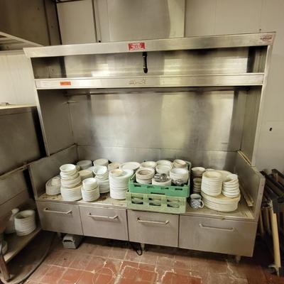 Stainless Steel Hood System with Ansul System, could use for home use for outside