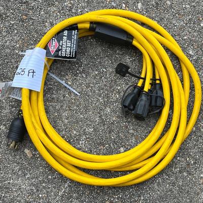 Assortment Of Four (4) Extension Cords