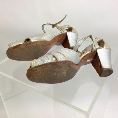 Lot 510 Antique Hutzler Brothers, Baltimore Maryland Silver Heels