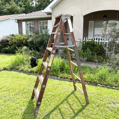 4ft. & 6ft. Wooden Ladders