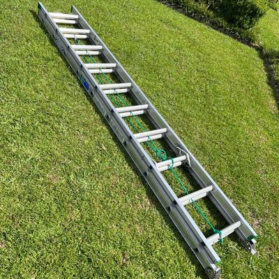 WERNER ~ 20' Aluminum Extension Ladder