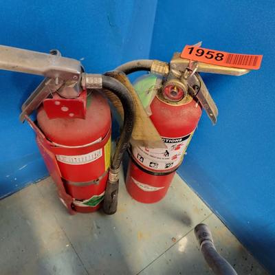2 Fire Extinguishers