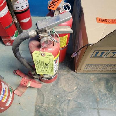 2 Fire Extinguishers