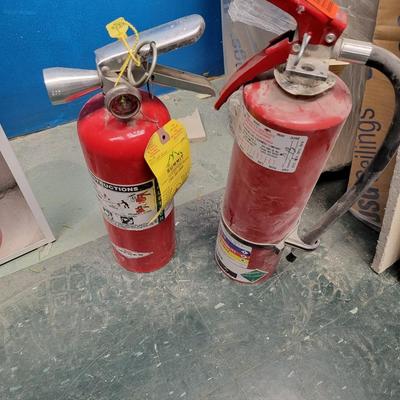 2 Fire Extinguishers