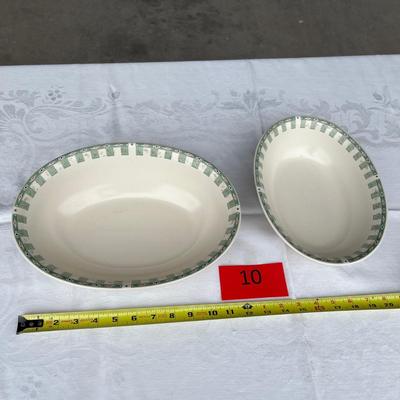pfaltzgraff naturewood Large oval serving bowls