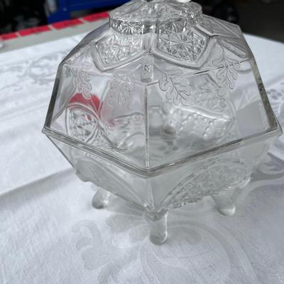 Classic Pattern Covered Compote