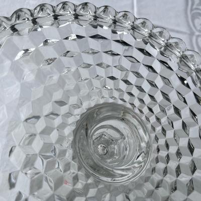 Fostoria American Round Cake Stand