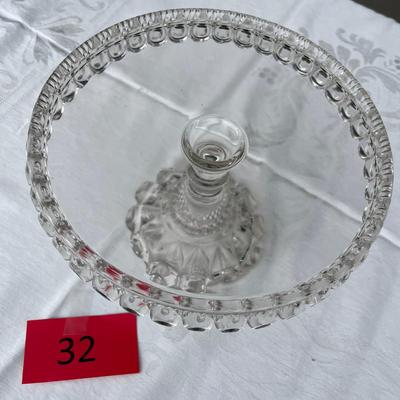 EAPC Crystal Cake stand